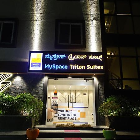 Myspace Triton Suites Bangalore Bagian luar foto